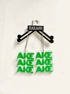Jewellery: Ake Ake Ake Drop Earrings
