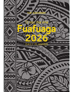A5 Diary Day Per Page O Aso Ma Ona Fuafuaga 2026 Black