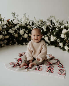 Knitted Blanket 100% cotton Tino Niho