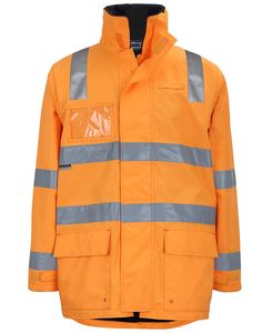 Workwear Jackets: Aust. Rail (D+N) Zip Off Sleeve Longline Jacket