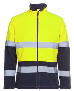 Workwear Jackets: Hi Vis |D+N| Three Layer Softshell Jacket