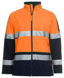 Workwear Jackets: Hi Vis 4602.1 (D+N) Softshell Jacket