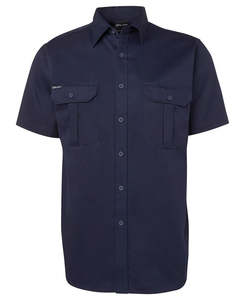 Workwear Shirts: S/S 190G Work Shirt