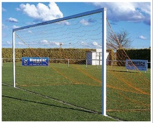 Intermediate Steel Soccer Goal Set