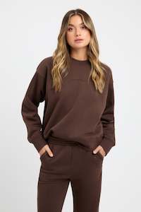 Sweaters Hoodies: Brushed Eleni Sweater