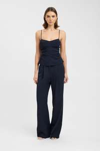 Sleeveless Work Tops: Opal Cinch Top