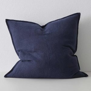 Weave: Como Linen Cushion - Ocean (50cm)
