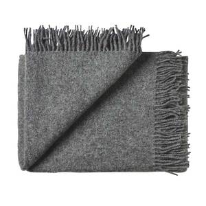 Weave: NZ Lambswool Nevis Throw - Charcoal