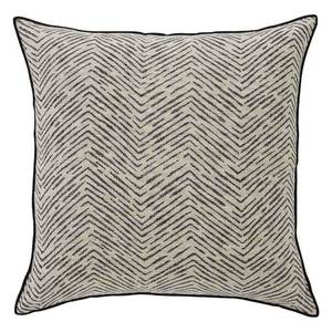 Weave: Urban Sanctuary Carillo Linen Cushion – Onyx (50cm)