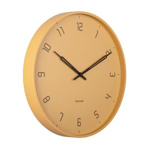 Mustard Yellow: Stark Wall Clock - Honey Yellow (40cm)
