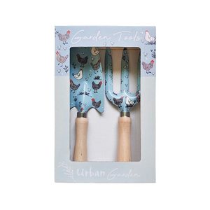 Blue Glorious Blue: Garden Tool Set - Farm Yard
