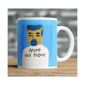 Grumpy Man Mug - Nope Not Today