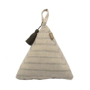 Provincial Stripe Doorstop – Burnt Olive
