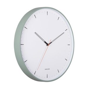 Calm Wall Clock - Grayed Jade (40cm)
