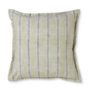Glorious Green: Sylvan Green Stripe Cushion Cover (50cm)