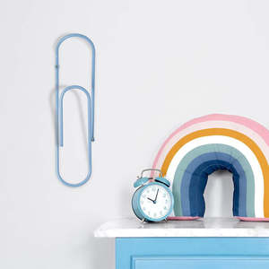 Bendo: Luxe Clip Wall Hook - Cashmere Blue