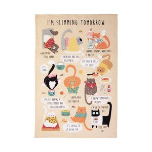 Ulster Weavers: I'm Slimming Tomorrow Tea Towel