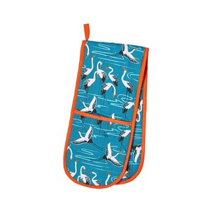 Ulster Weavers: Cotton Cranes Double Oven Glove