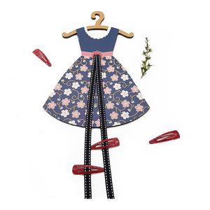 Hair Clip Tidy – Cherry Blossom Dress