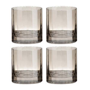 Barware: Ava Whiskey Glasses - Champagne (4pc)