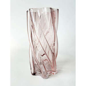 Pink: Carrie Pink Glass Vase (25.5cm)