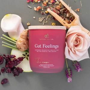 Specialty Drinks: Gut Feelings Glass Canister - Large (100g)