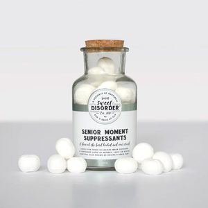 Novelty Candy: Senior Moment Suppressants (120g)