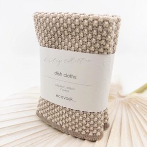 Heritage Organic Cotton Dish Cloths (2pk) - Tussock