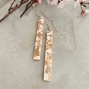 Twigg: Spring Blossom Long Rod Earrings