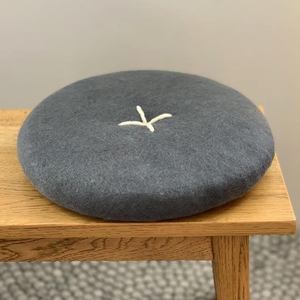 Kids Cushions: NZ Wool Cross Cushion - Storm (40cm)