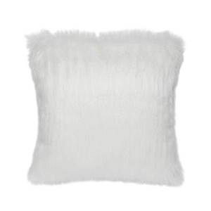 Cream Faux Fur Cushion (45cm)