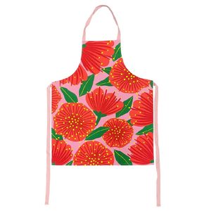 100 New Zealand: Bright Pink Pohutukawa Apron