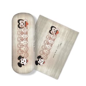 Glasses Case & Lens Cloth - Mickey To Tiki
