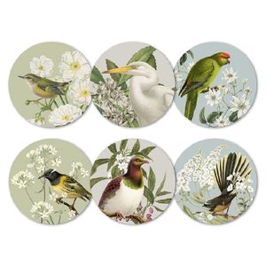 Birds & Botanicals Of NZ Placemat Set/6