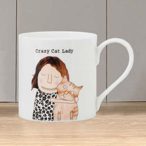 Cats: Boxed Mug - Crazy Cat Lady