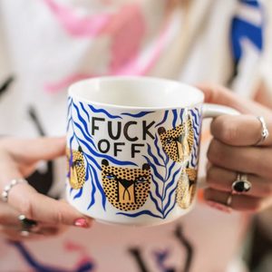 Boxed Ceramic Mug - F**k Off