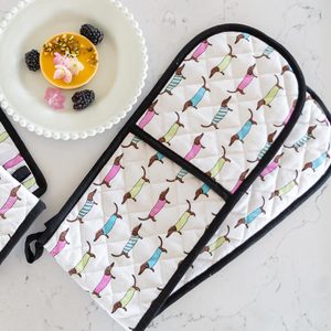 Sausage Dog Double Oven Glove