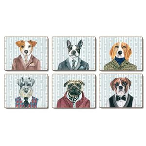 Dogs: Dogs Dinner Placemat Set/6
