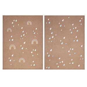 Nomad Sand Tea Towel Set (2pc)