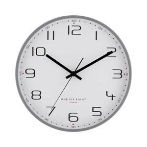 One Six Eight: Carmen Cool Grey Clock (30cm)