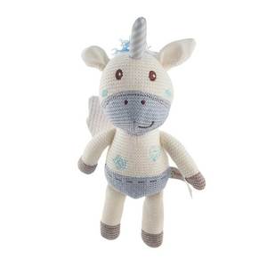 Knitted Unicorn - Blue