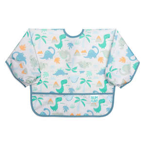 Dinosaurs: Waterproof Sleeved Bib - Dinosaurs