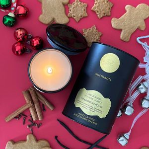 Candles Bogo: Long Burning Eco Soy Wax Candle – Gingerbread House (Limited Edition)