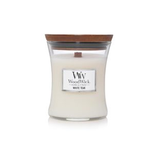 Medium Soy Candle - White Teak