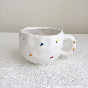 Gifts Under 25: Yuna Ceramic Mug - Floral