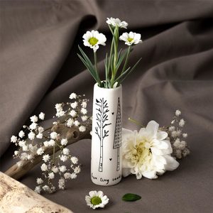 Gifts Under 25: Mini Bud Vase - From Tiny Seeds Grows Mighty Trees (8cm)