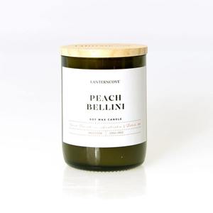 Jade Candle – Peach Bellini