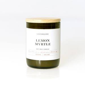 Lantern Cove: Jade Candle – Lemon Myrtle