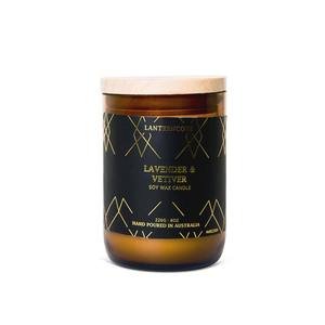 Amberesque Candle – Lavender & Vetiver