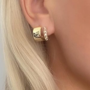 Lindi Kingi: Gold Cuff Earrings